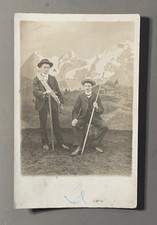 CARTE PHOTO ancienne MONTAGNE