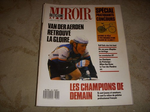 Miroir cyclisme 393 1987 - du,