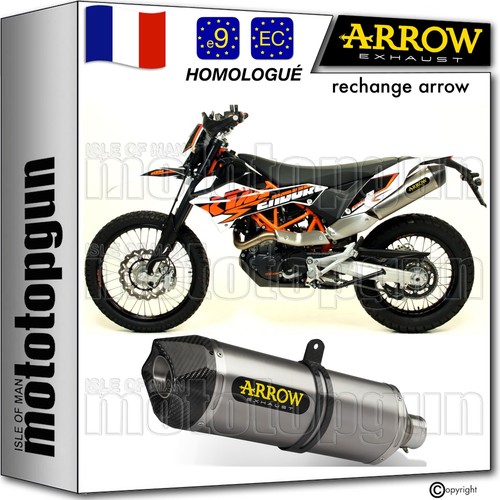 Arrow pot echappement approuve - arrow,