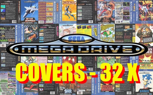 Jaquette mega drive - drive, cd