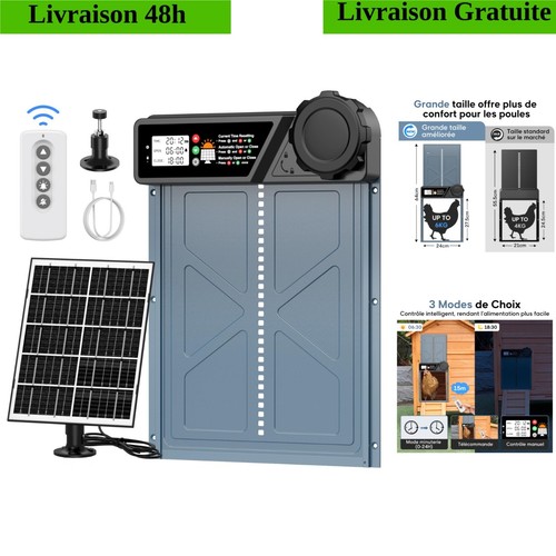 Porte poulailler automatique - porte,