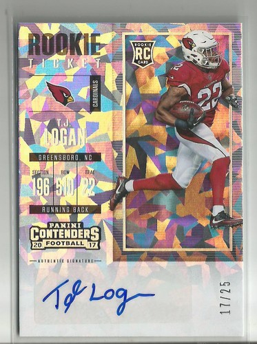 2017 panini contenders - panini, tj