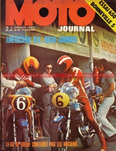 Moto journal triumph 650 - ,