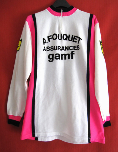 Maillot cycliste ucf - cycliste, fouquet