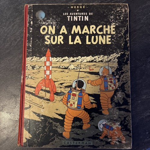 Tintin marché sur la - tintin, on