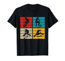 Men’s Small Stunt Scooter Retro Vintage Scooter Boys Kids T-Shirt Black