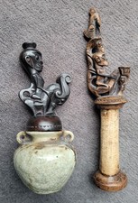 Deux Fétiches Batak Sumatra