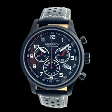 Landeron Chronographe Black