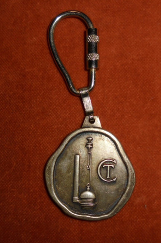 Porte clés métal - métal, cloc