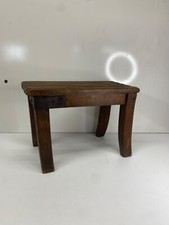 Ancien Petit tabouret en bois dans son jus idéale pour utilisation