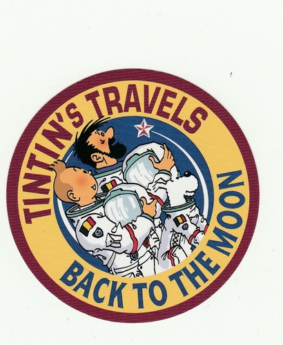 Tintin autocollant back - , to