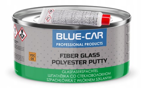 Mastic polyester fibre - fibre, de