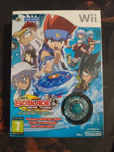 Coffret beyblade metal fusion - metal,