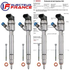 4x 0445110177 Injecteur Bosch