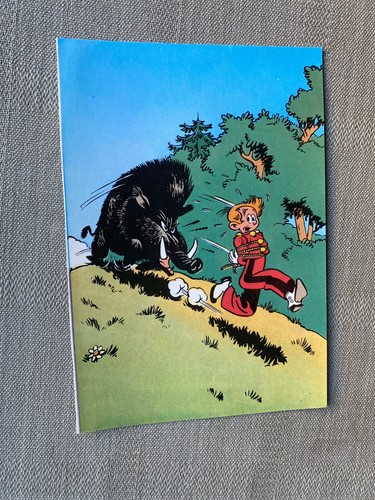 Franquin spirou carte - franquin,
