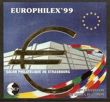 BLOC CNEP N°29 EUROPHILEX'99 SALON PHILATELIQUE DE STRASBOURG NEUF**