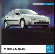 Mazda 323 F Imola 1.5i Limited Edition 1998 UK Market Sales Brochure