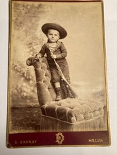 Photo enfant à la carabine