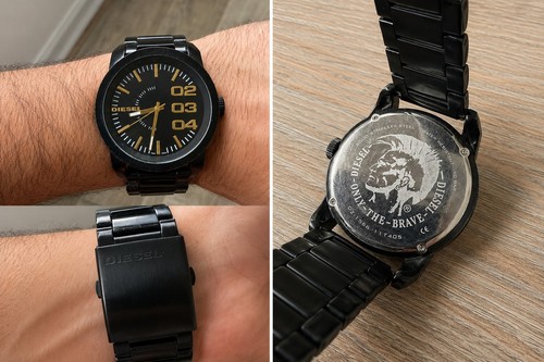 Diesel black stainless steel - black,