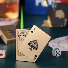 Briquet As de Pique Doré –