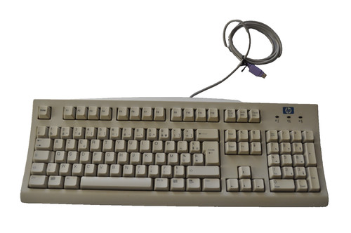 Clavier azerty vintage hp - clavier,