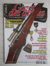 GAZETTE des ARMES N° 483