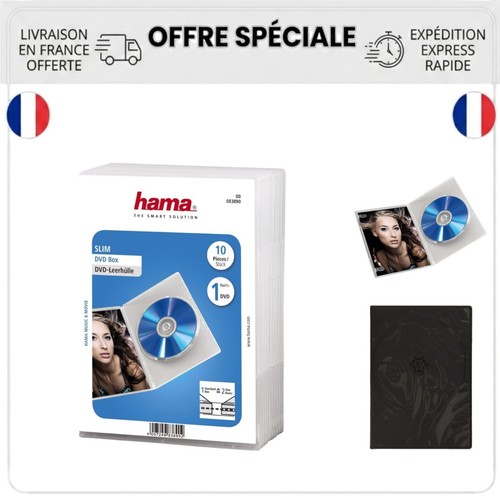 Boîtiers dvd slim ultra - boîtiers,