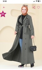 Turkish Abaya, Jilbab, Long Dress, Coat , Maxi , Winter