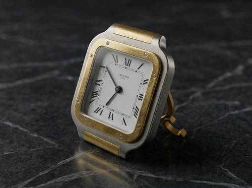 Cartier santos alarm clock - cartier,