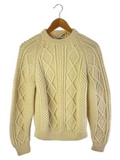 INVERALLAN Knit Sweater (Thick) Wool CRM