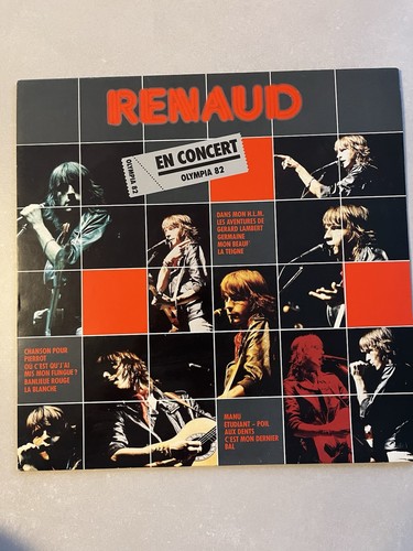 33t renaud concert - renaud, en