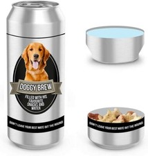 Bouteille d'eau et Gamelle de voyage pour chien ou autre animal Doggy Brew Treat