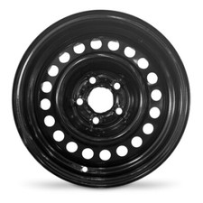 Genuine OEM Wheel For 1995-2005 Pontiac Sunfire 14 Inch Black Steel Rim
