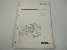 Opel Frontera A technical innovations documentation year of manufacture 1995 1/2