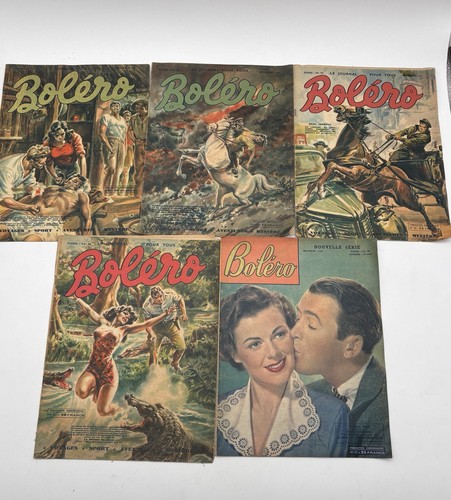 Lot magazines boléro 1950 - 5,