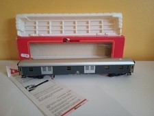 RIVAROSSI, Échelle HO, Fourgon bagages Dz, FS, avertisseur sonore, Réf : 2548