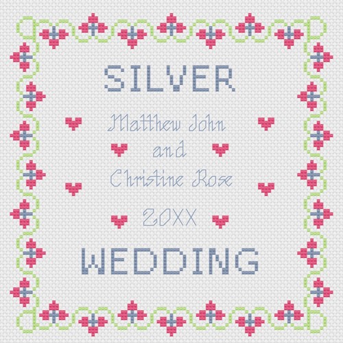 Point croix mariage - croix,