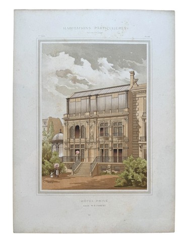 Chromolithographie 1888 - , –