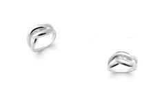 Bague noeud Argent Massif