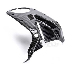 Cache réservoir Carbone Ducati Monster 696 796 1100 1100S - Vernis : Brillant
