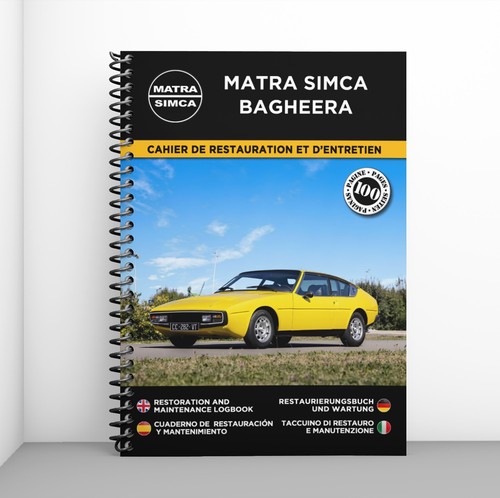 Matra simca bagheera cahier - matra,