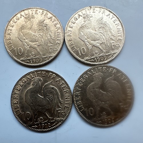 Pièce francs or - pièce,