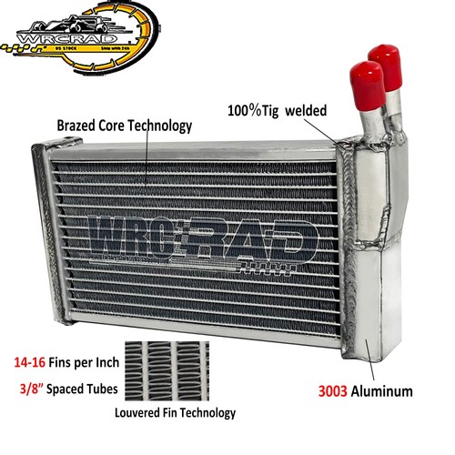 Aluminum heat exchanger fits - aluminum,