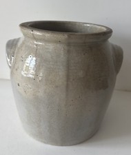 pot Vase en grès Gris patine