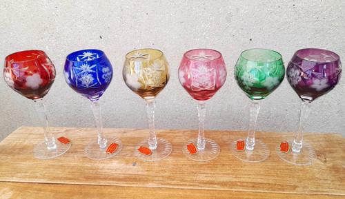 Verres vin couleur en - verres, a