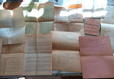 lot ancien document des
