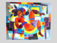 Peinture huile sur Toile / la Sensualité de Joseph Piermatteo, Tableau, Peinture