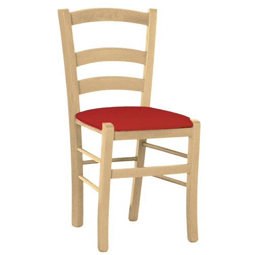 Chaise bois venezia naturel - en,