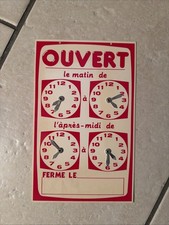 Pancarte vintage de porte de