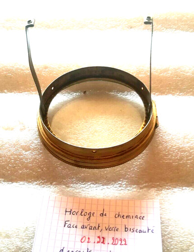Horloge cheminée face - horloge,